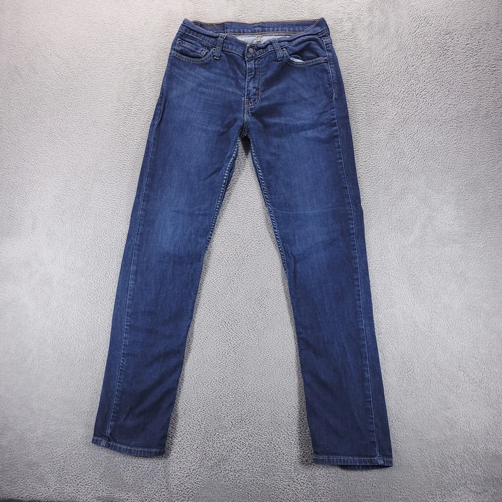 Levis 511 Jeans Mens 30 Blue Slim Tapered Dark Wash Stretch Comfort‎